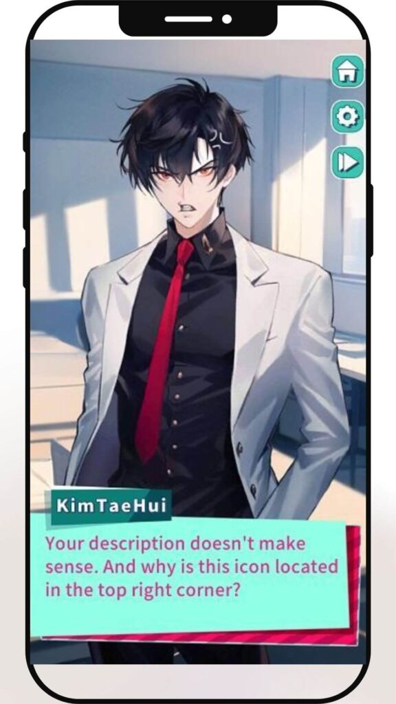 Character in Popopbutt APK