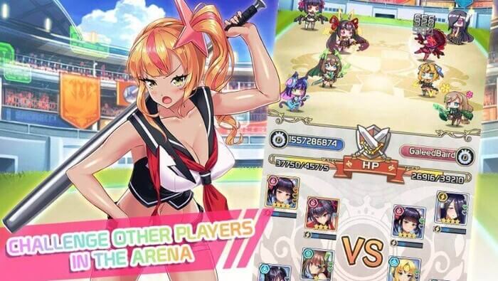 Challenge Other Players in the Arena in Project QT Mod APK
