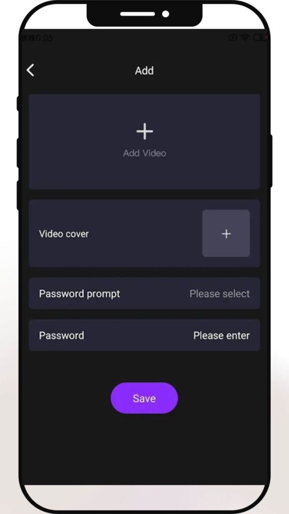 Add Video in ThotHub APK